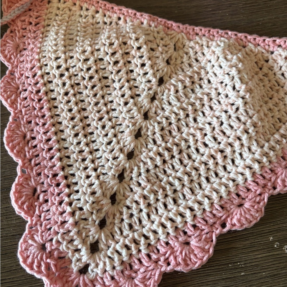 Handmade Crochet Triangle Bandanna multiple colors